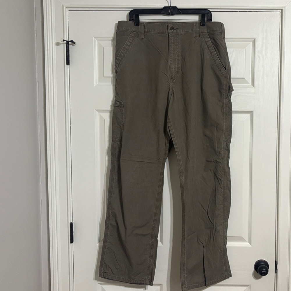 Carhartt Men's Olive Cargo Pants